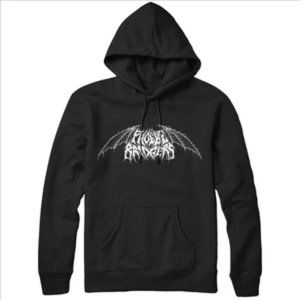 Phoebe Bridgers Metal Logo Black Hoodie